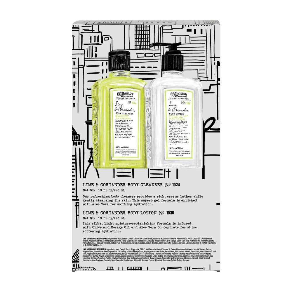C.O. Bigelow Lime & Coriander Body Care Duo UK